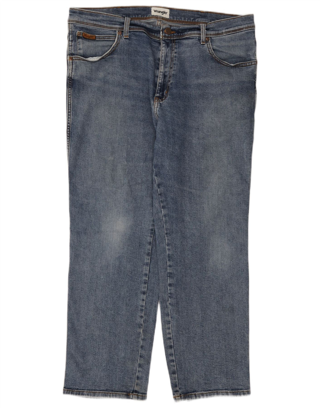 Wrangler Jean Droit Texas Homme W40 L30 Bleu Coton