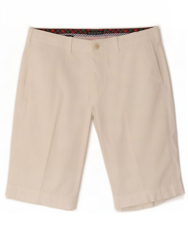 Polo Ralph Lauren Short Chino Femme W27 Petit Coton Blanc