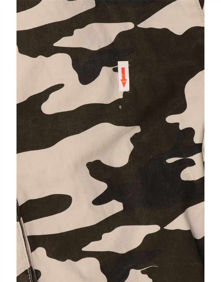 French Connection Short Cargo W34 Homme Kaki Camouflage Large