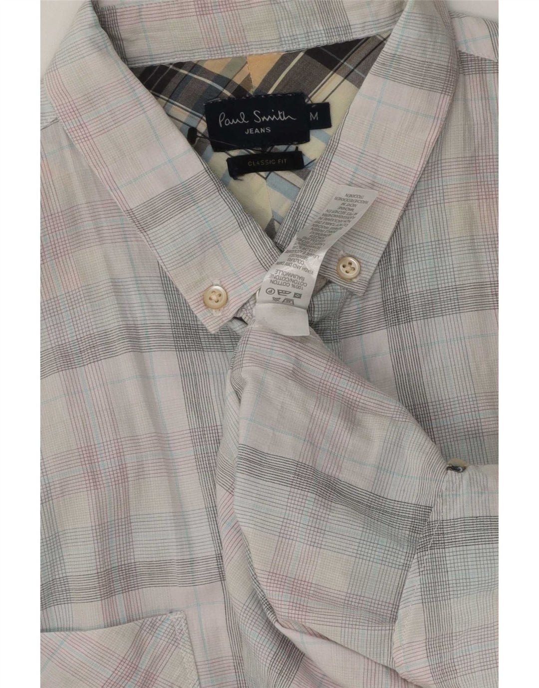 Paul Smith Chemise Coupe Classique Homme Medium Multicolore Check Cotton