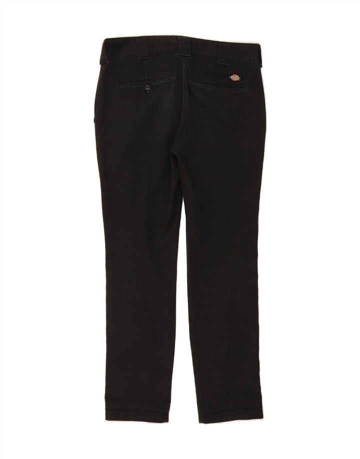 DICKIES Mens Slim Fit Slim Jeans W32 L32 Black Polyester Vintage Dickies and Second-Hand Dickies from Messina Hembry 