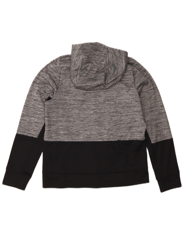 Nike Garçon Dri Fit Zip Sweat à capuche 13-14 ans XL Gris Colorblock
