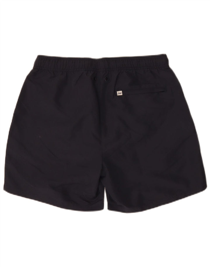 Jack Wills Short de bain régulier pour homme en polyester bleu marine moyen