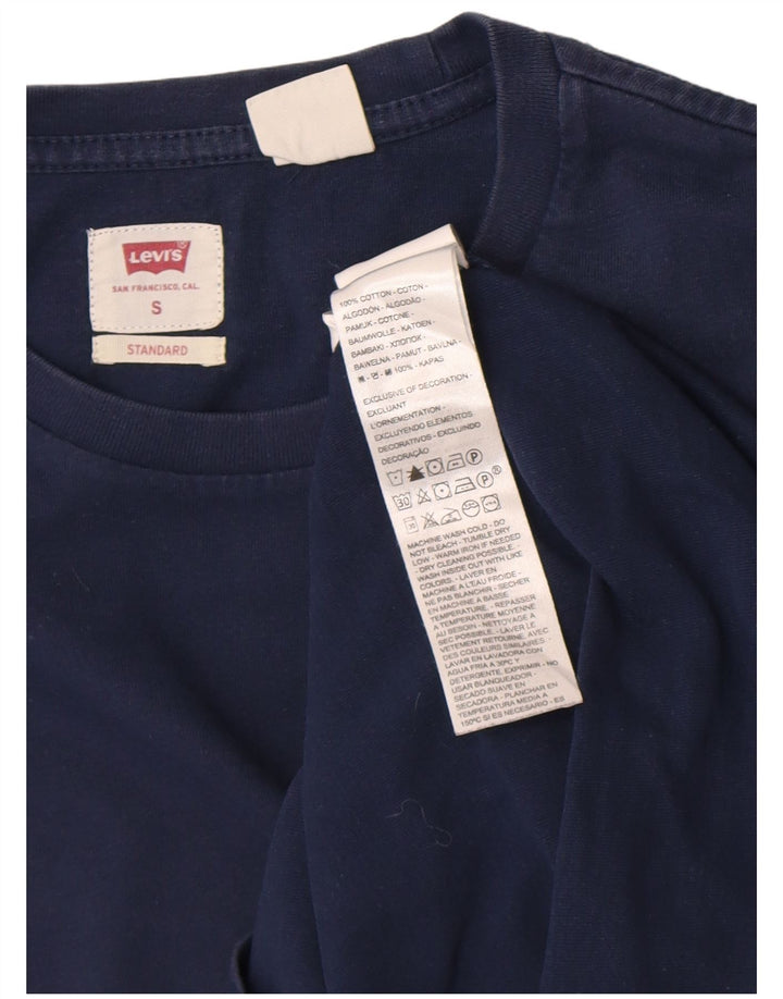 Levi's Haut Standard Manches Longues Homme Bleu Marine Petit Coton