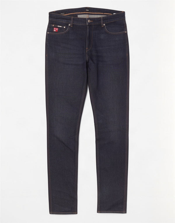 Hugo Boss Jean Slim Candiani W34 L36 Bleu Marine Coton Homme