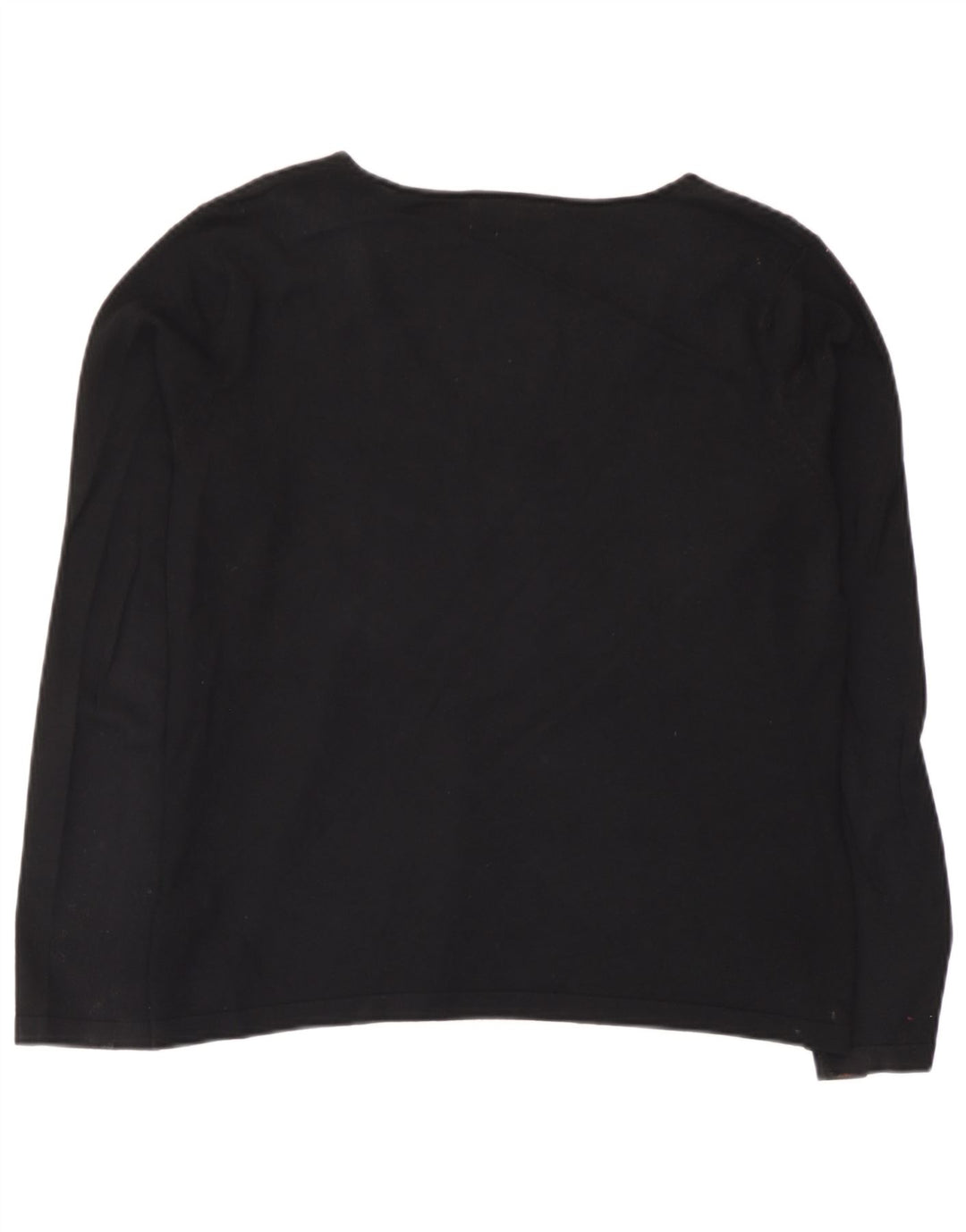 Marks & Spencer Haut à manches longues pour femme UK 44 Medium Noir Viscose