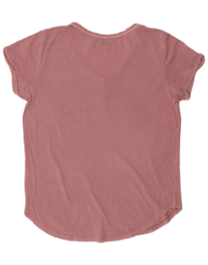 G-STAR T-Shirt Femme UK 14 Rose Moyen