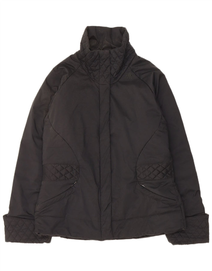 Adidas Veste rembourrée pour femme UK 14 Large Noir Polyester