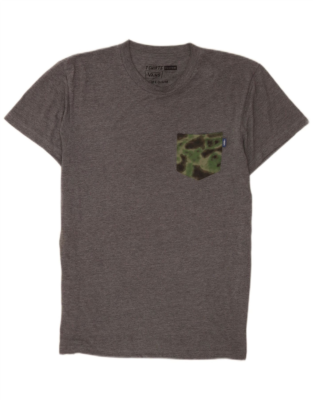 Vans T-shirt sur mesure pour homme en coton moucheté gris moyen
