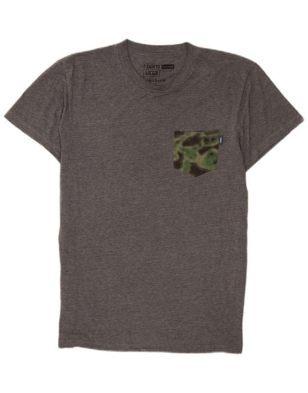 Vans T-shirt sur mesure pour homme en coton moucheté gris moyen