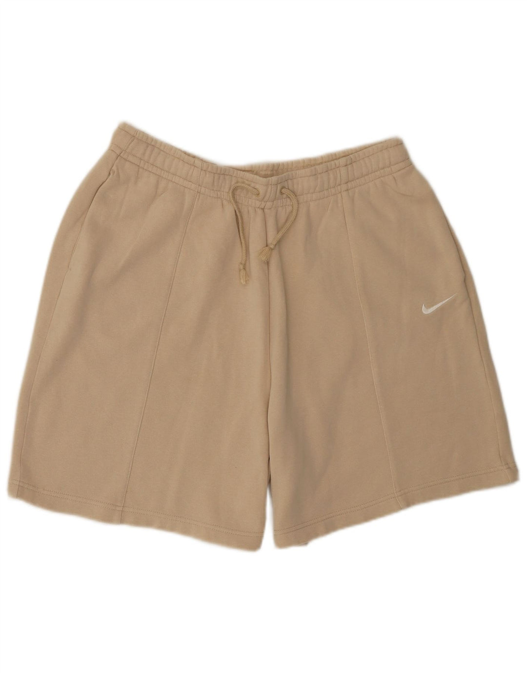 Nike Short de sport pour homme Grand coton beige