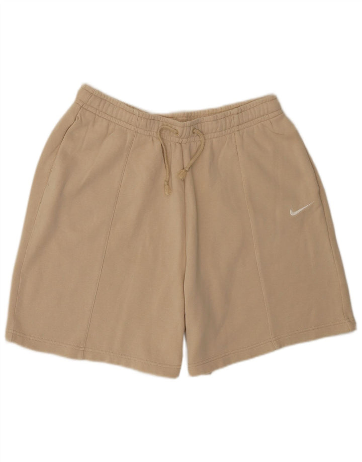 Nike Short de sport pour homme Grand coton beige