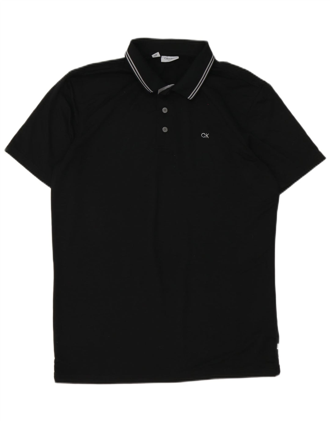 Calvin Klein Polo Homme Noir Moyen Polyester