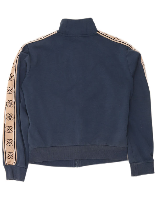Guess Veste de survêtement pour femme UK 14 Bleu marine moyen Colourblock