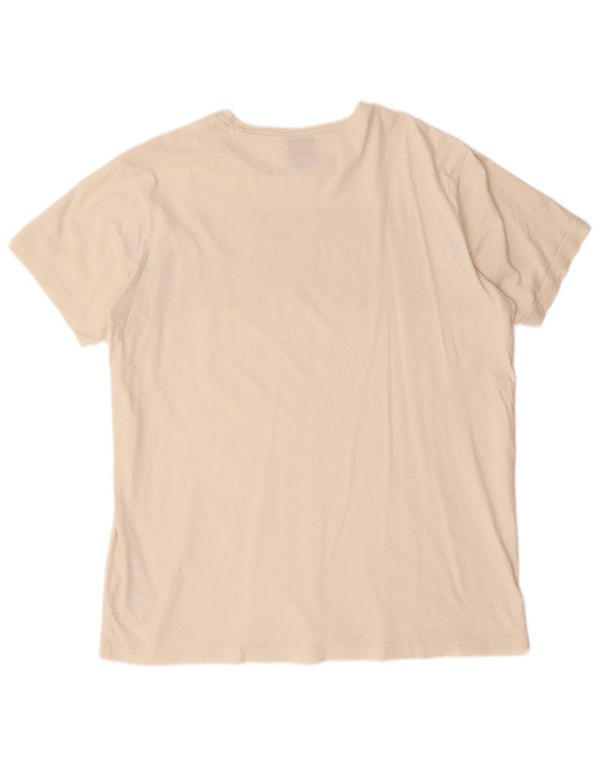 Champion T-Shirt Graphique Homme Grand Blanc Coton