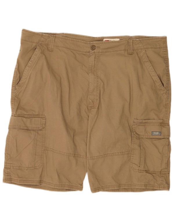 Wrangler Short cargo coupe décontractée pour homme W42 2XL en coton beige
