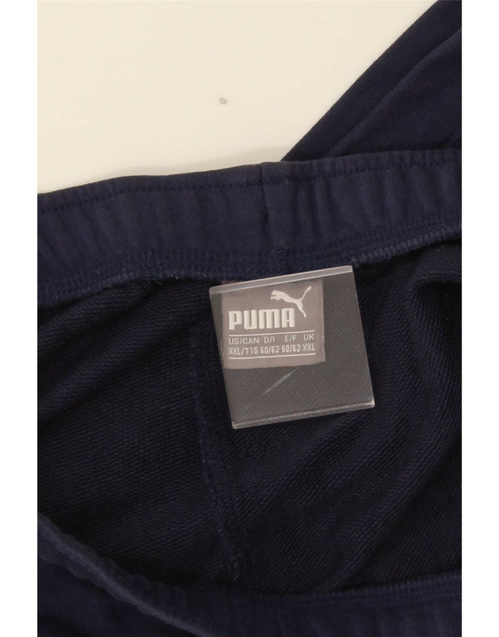 Puma Short de sport pour homme 2XL Bleu marine