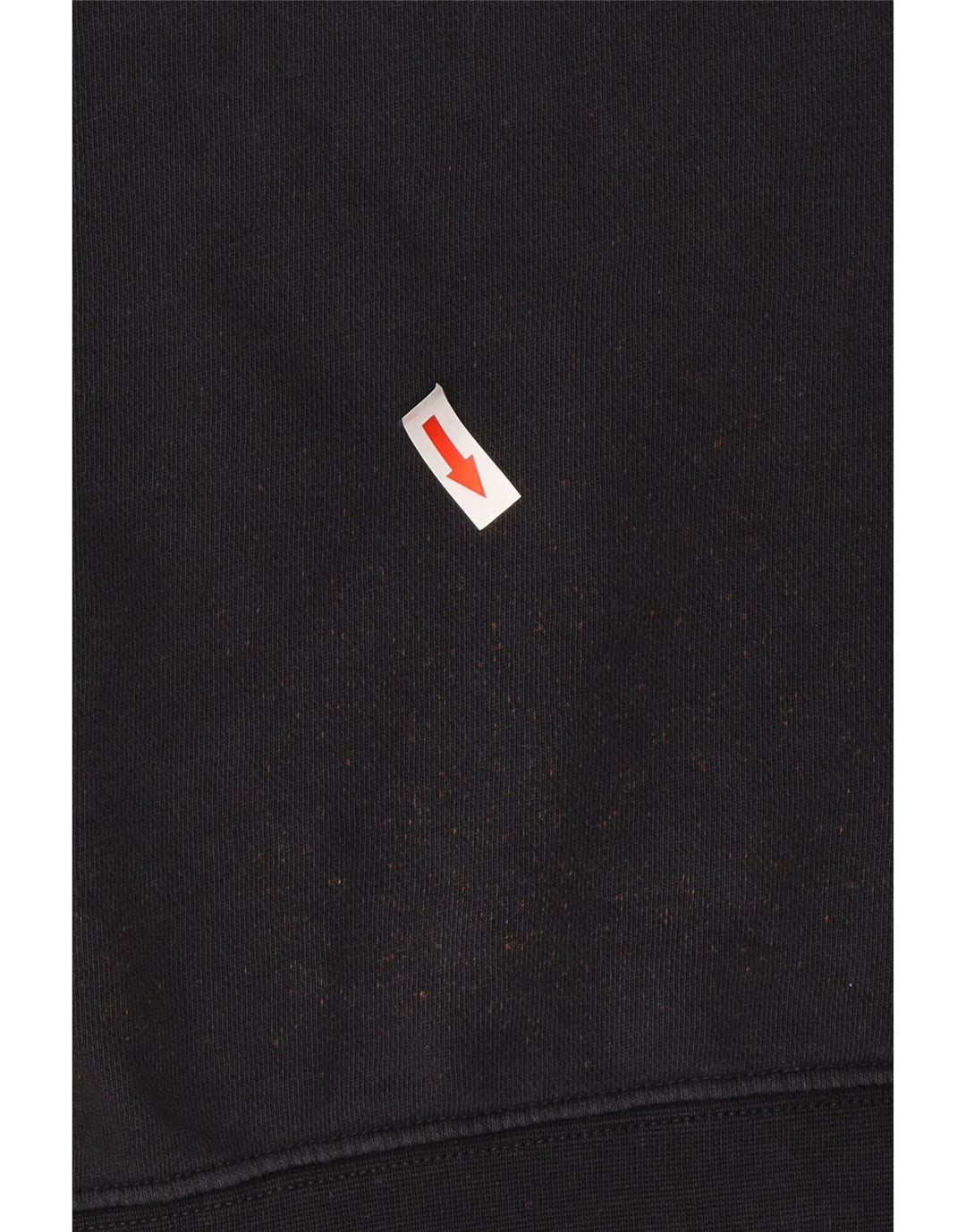 Nike Sweat-shirt graphique pour homme en coton noir Taille S