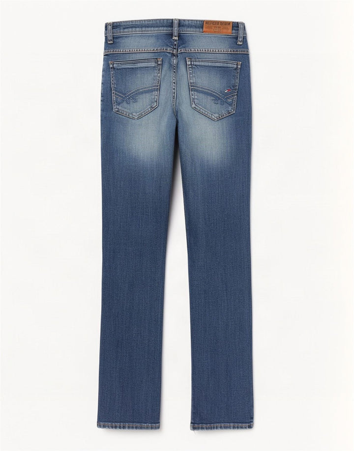 Tommy Hilfiger Jean Slim Femme W29 L32 Bleu Coton
