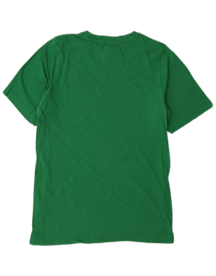 Kappa T-Shirt Graphique Homme Petit Vert Coton