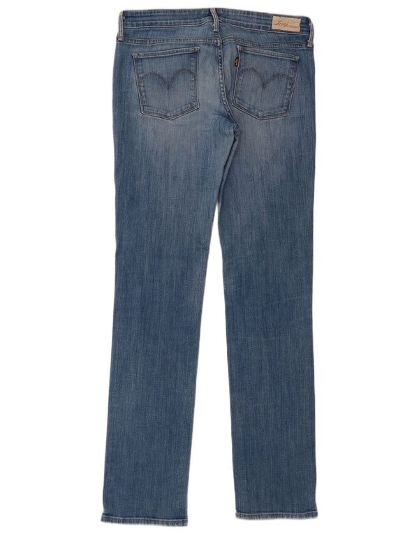 Levi's Jean droit Slight Curve Femme US 8 Medium W29 L33 Bleu Coton