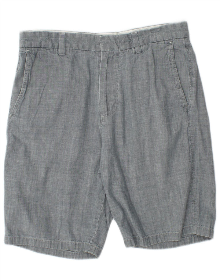 J. CREW Short Chino Club Homme W29 Gris Moyen Coton