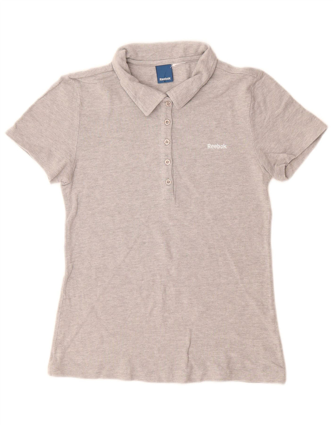 REEBOK Polo Femme UK 8 Small Gris