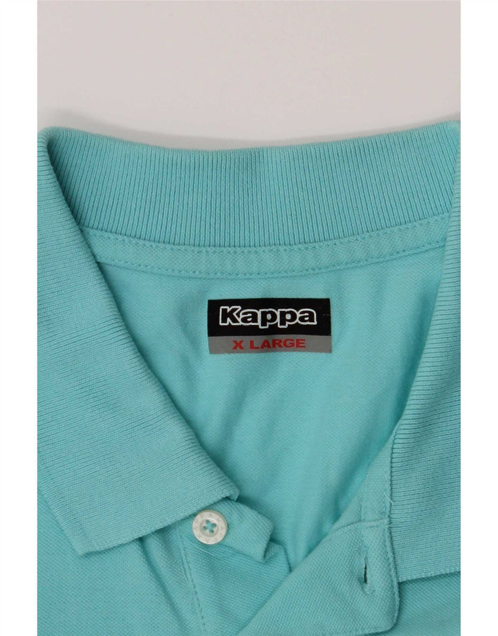 Kappa Polo Homme XL Turquoise Coton