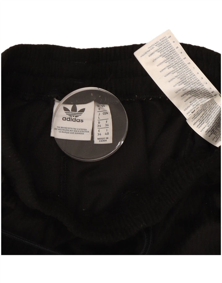 Adidas Pantalon de survêtement pour femme Joggers UK 8 Small Noir Polyester