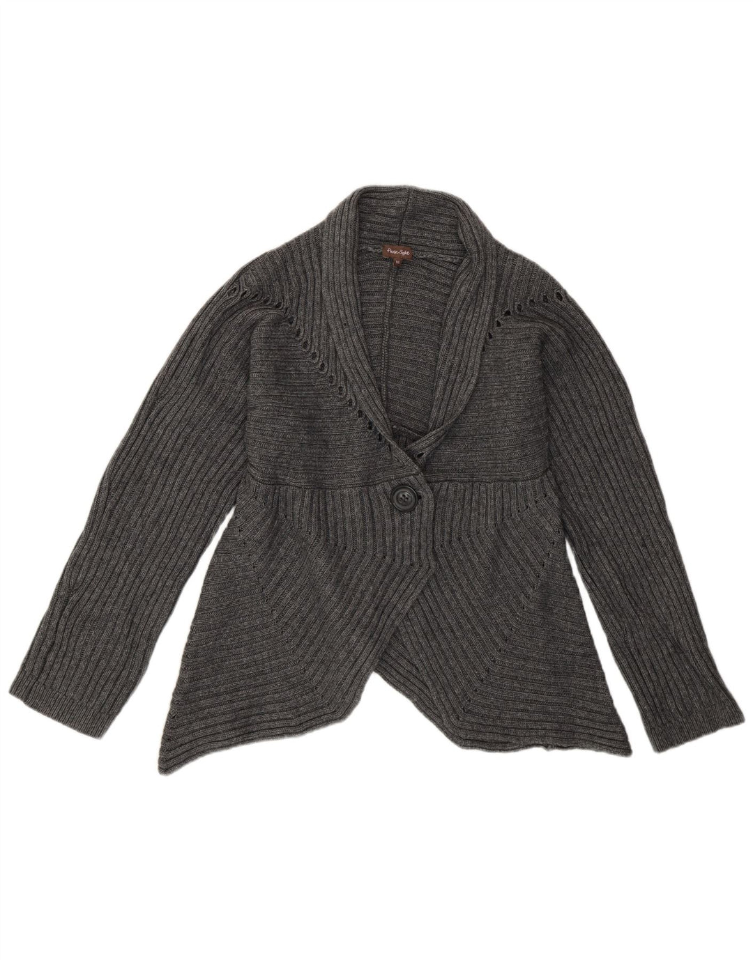 Phase Eight Cardigan Pull Femme UK 16 Large Gris Viscose