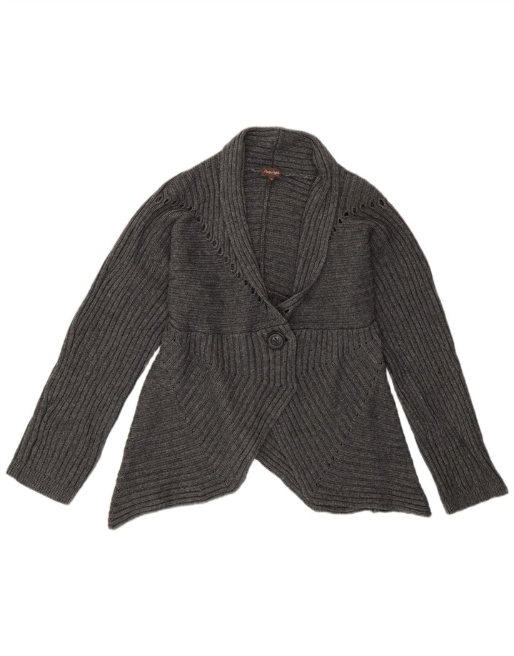 Phase Eight Cardigan Pull Femme UK 16 Large Gris Viscose