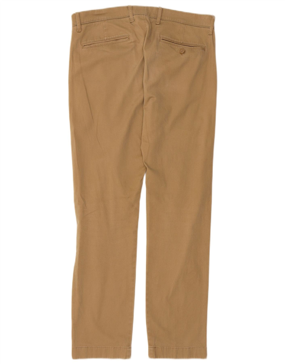J. CREW Pantalon Chino Droit Homme W31 L30 Coton Beige
