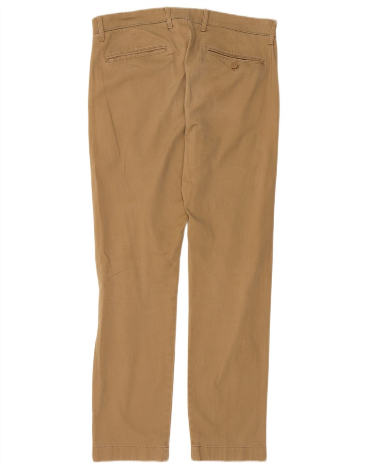 J. CREW Pantalon Chino Droit Homme W31 L30 Coton Beige