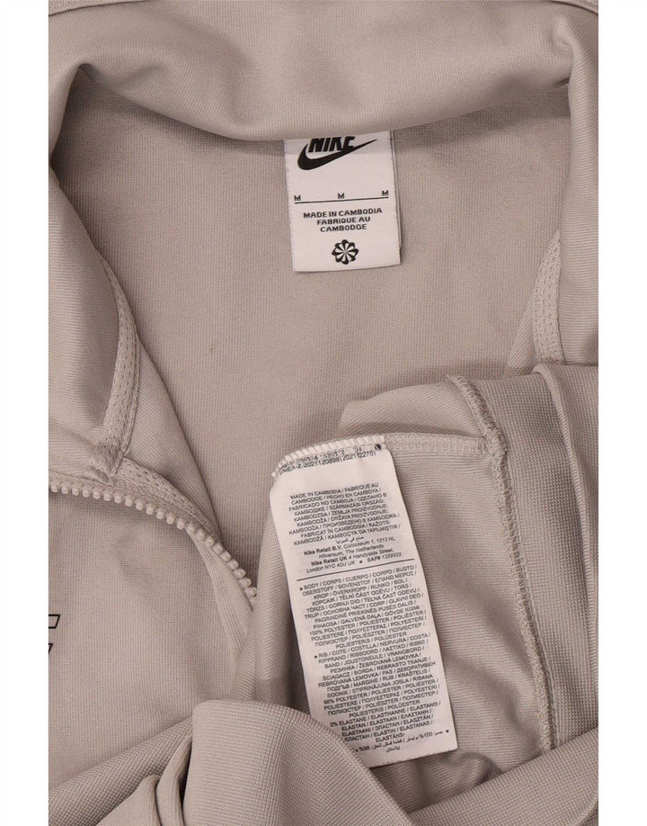 Nike Hommes Survêtement Top Veste Gris Moyen Colorblock Polyester