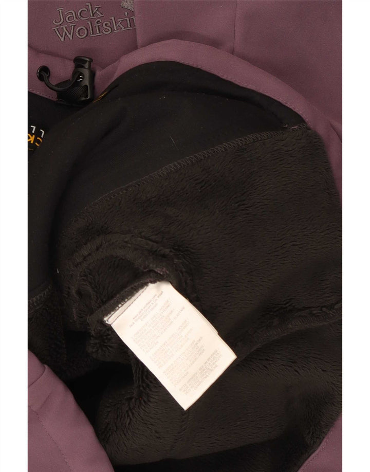 Jack Wolfskin Veste coupe-vent pour femme UK 8 Small Violet Polyester