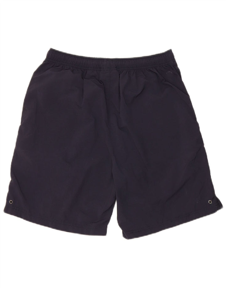 Lotto Short de Sport Homme Bleu Marine Moyen Nylon
