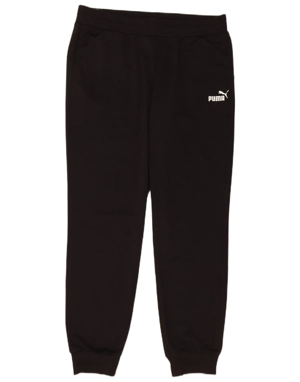 PUMA Pantalon de survêtement pour homme Pantalon de jogging Large Noir Polyester