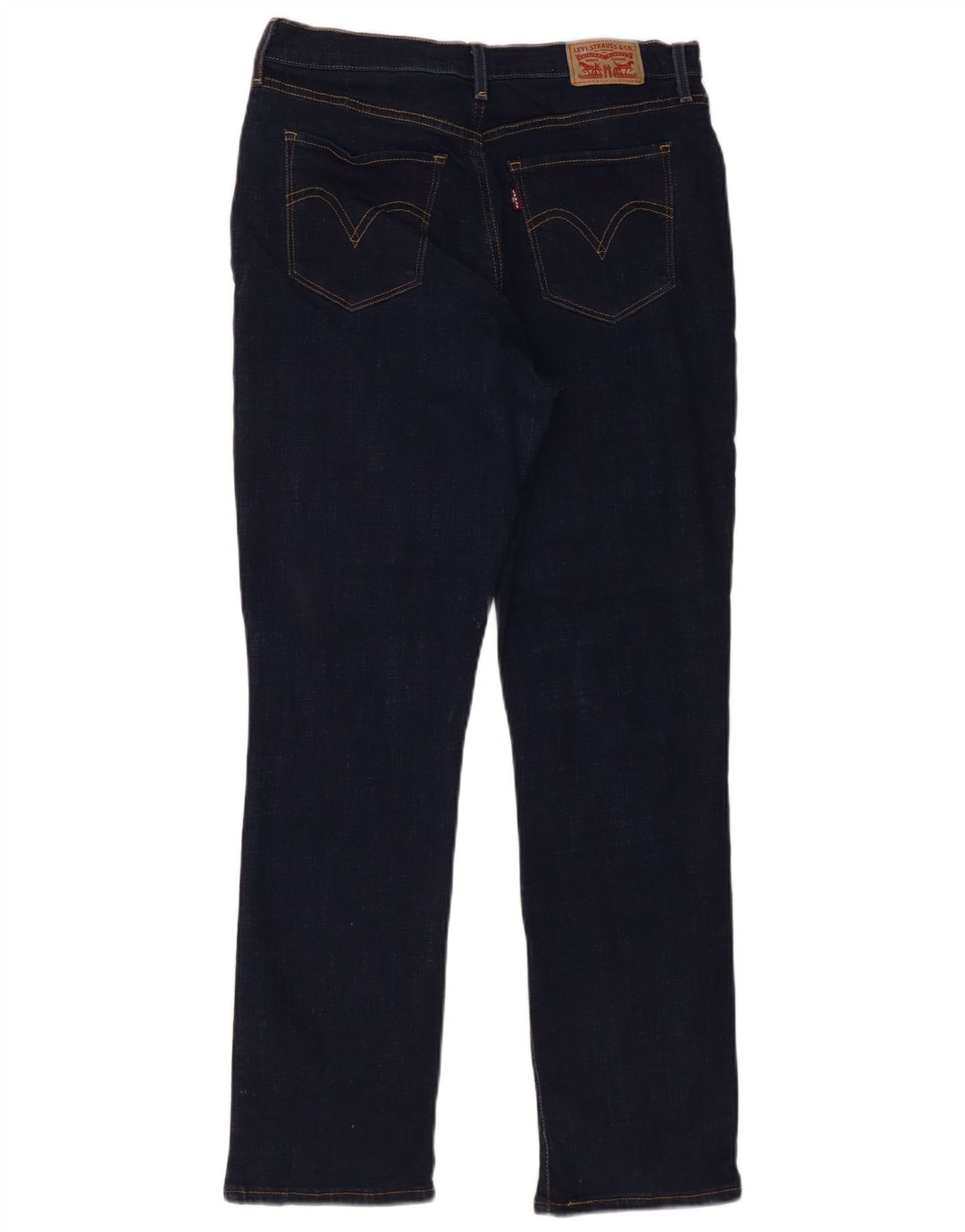 Levi's Jean droit classique pour femme US 10 Large W30 L30 Bleu marine