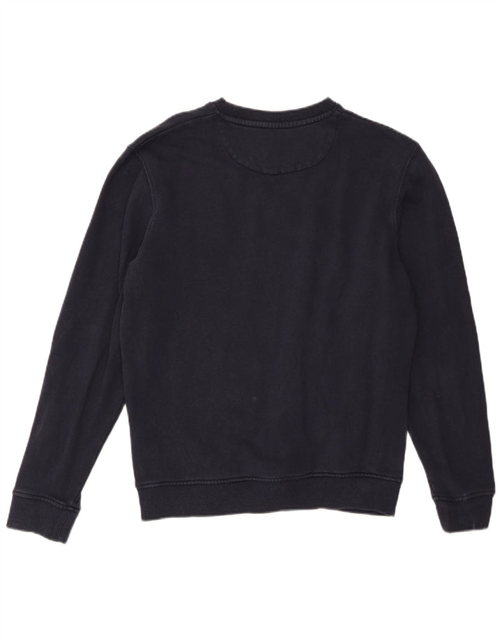 Lyle & Scott Sweat-shirt pour homme en coton bleu marine Small