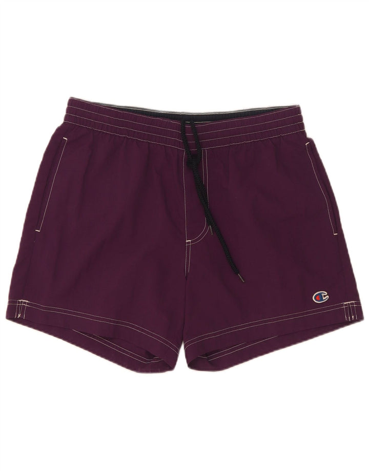 Champion Short De Bain Femme Violet Moyen Polyamide