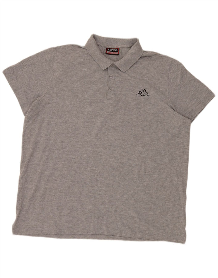 KAPPA Polo Homme 3XL Gris Coton