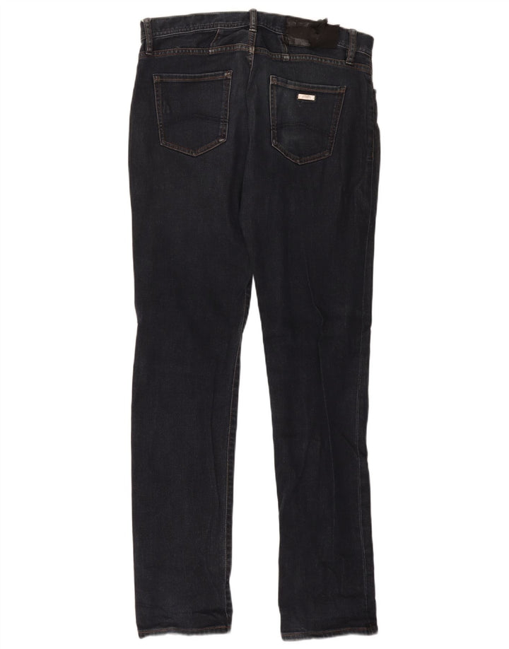 Armani Exchange Jean droit homme W30 L32 bleu marine coton