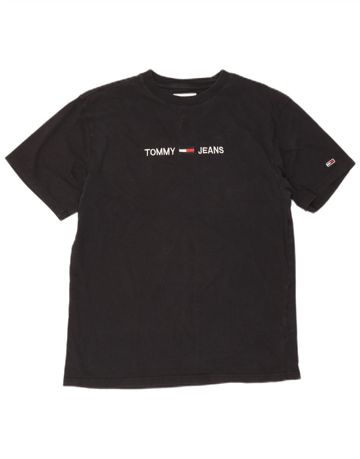 Tommy Hilfiger T-Shirt Graphique Homme Noir Moyen