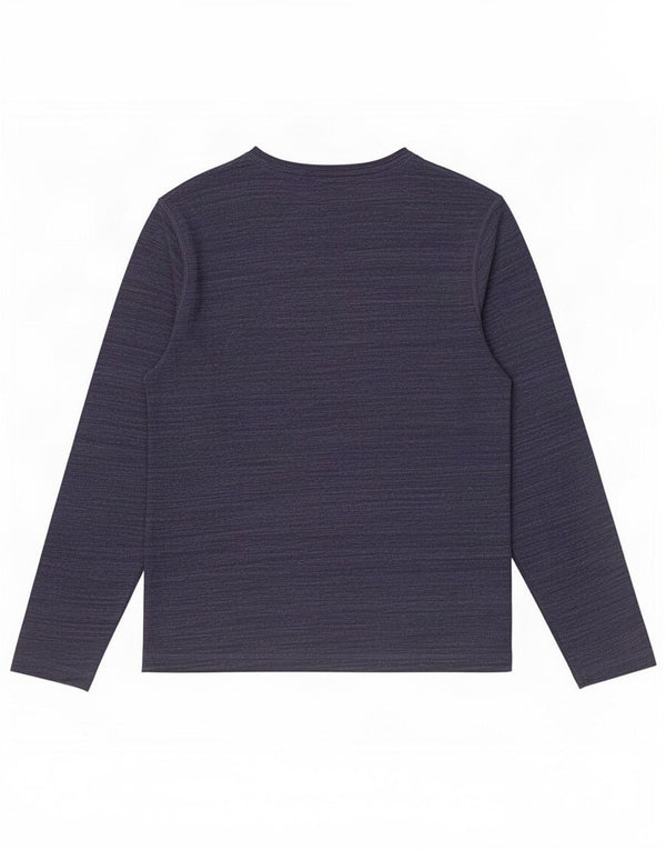 Tommy Hilfiger Haut Homme Manches Longues XL Bleu Marine Moucheté Coton