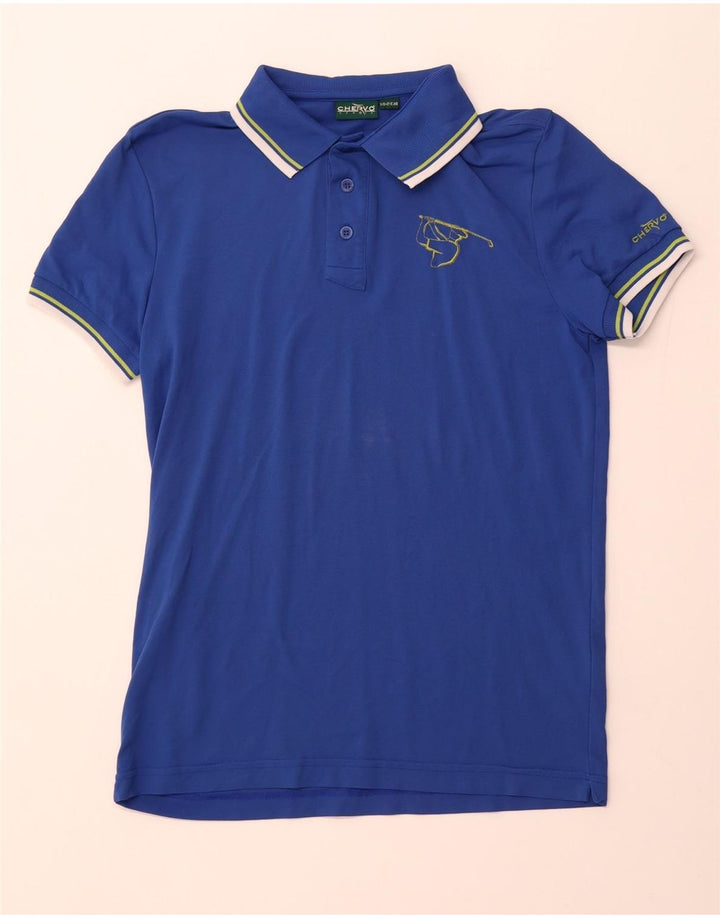 CHERVO Polo Homme IT 46 Petit Bleu Nylon
