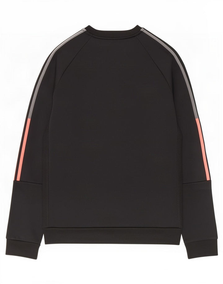 Adidas Sweat-shirt graphique pour homme Noir moyen Polyester