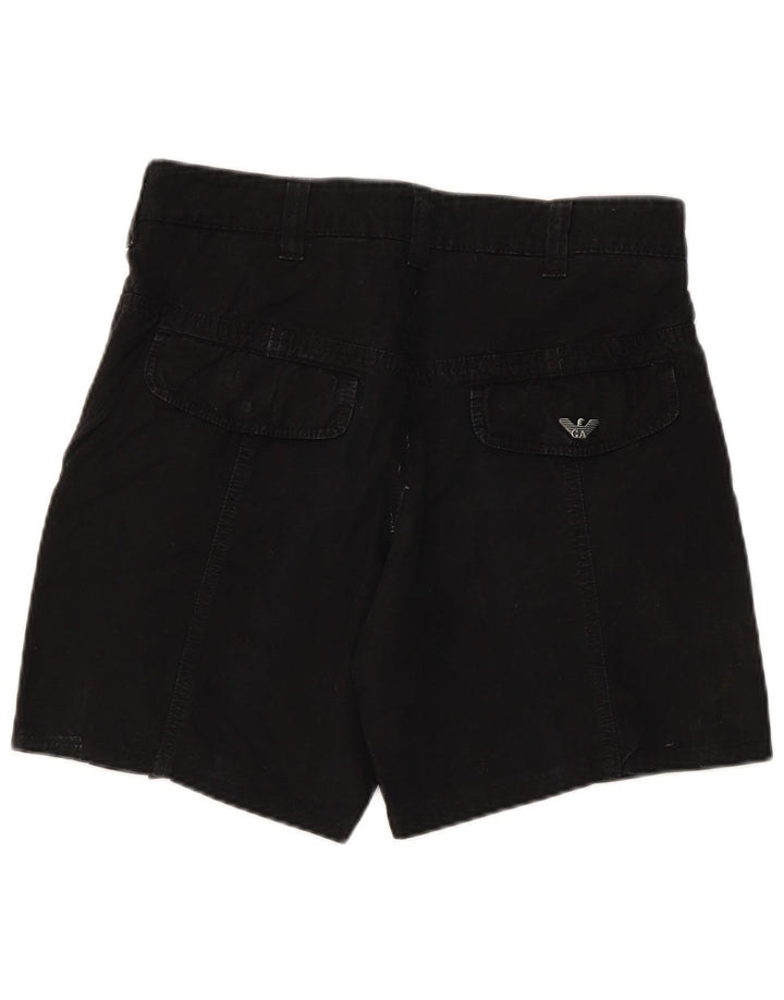 Armani Jeans Short Chino Femme W30 Noir Moyen