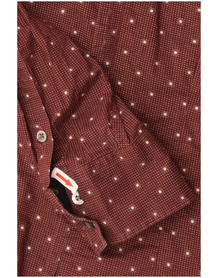 PAUL SMITH Chemise Homme Rouge Moyen Taché