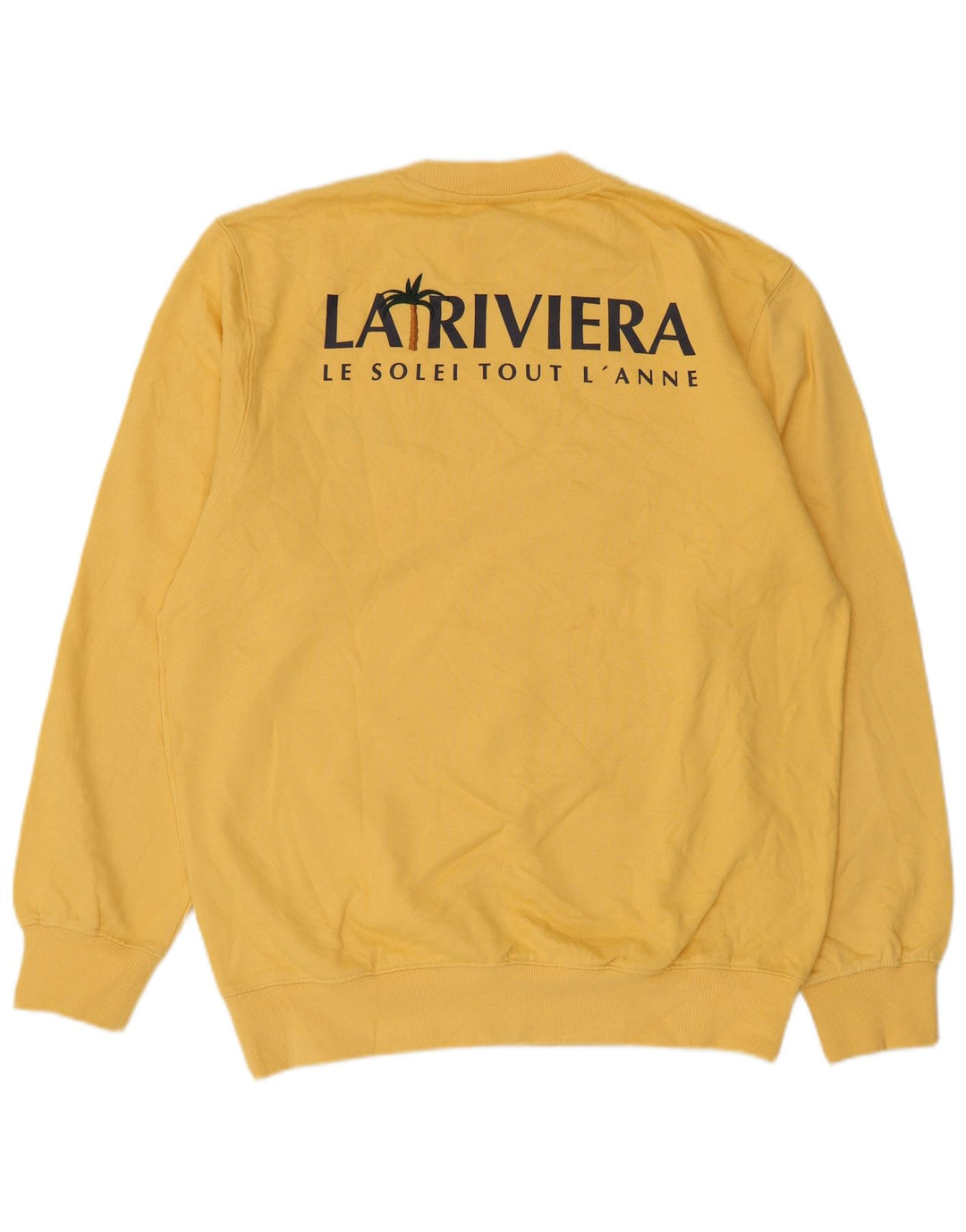 Jack & Jones Sweat-shirt graphique pour homme en coton jaune moyen