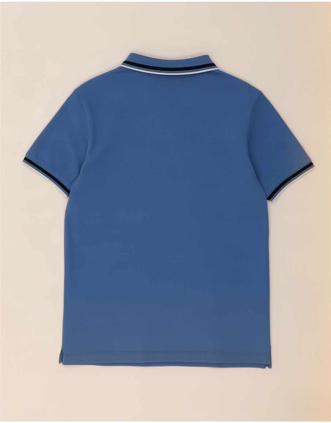 Dkny Polo Homme Bleu Moyen Rayé Coton